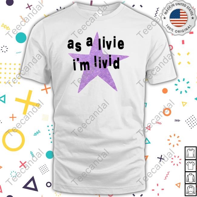 As A Live I'm Livid Hooded Sweatshirt
