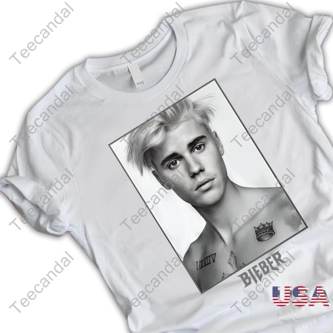 Justin Bieber Crew Neck Boxy Hoodie