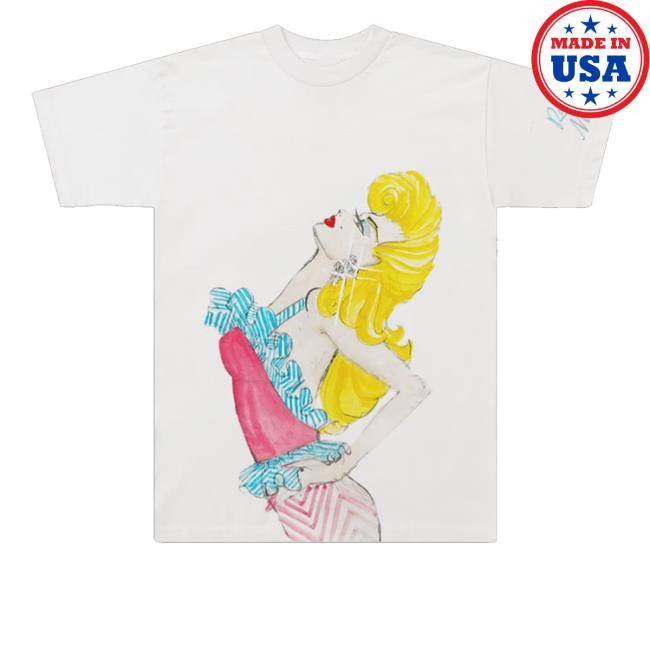 Roxy Music Merch Shop Pin Up Long Sleeve Shirt