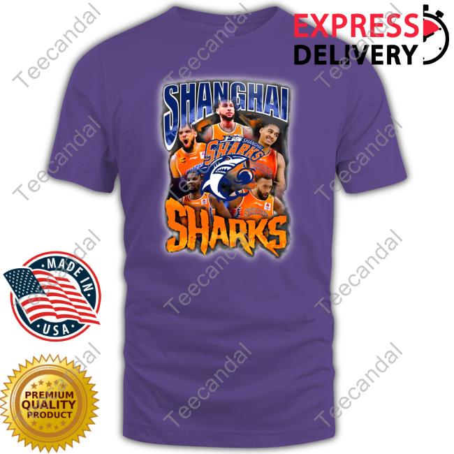 Hatermuse Shanghai Sharks Tee Shirt