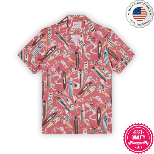Reynspooner Vintage Longboards Camp Long Sleeve Shirt