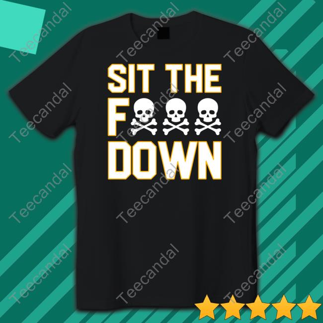 Stfd T-Shirt Pittsburgh Pirates Merch Sick The Fuck Down Shirt