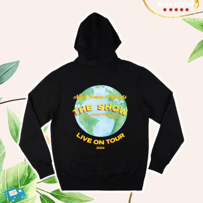 Trending Niall Horan Merch Store The Show World Tour Black Hoodie Sweatshirt Niallhoran Shop