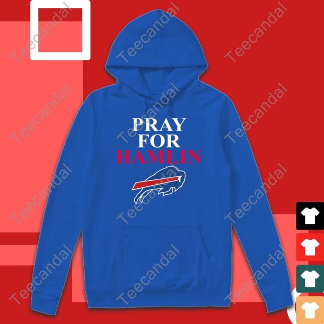 Bull Pray For Hamlin Buffalo Bills Official Shirt