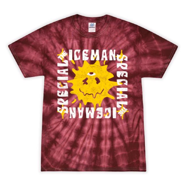The-Iceman-Special Shop Unisex Melting Face - Purple Tie-Dye Shirt