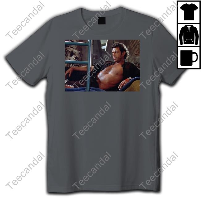Fright-Rags Jurassic Park Adventure Dinosaur Movie Ian Malcolm Shirt