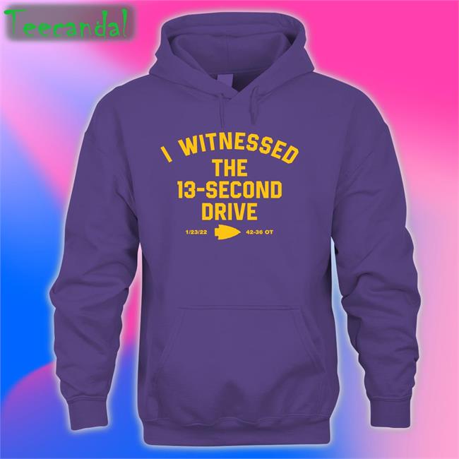 Tiffany Vaughn I Witnessed The 13 Second Drive T Shirts