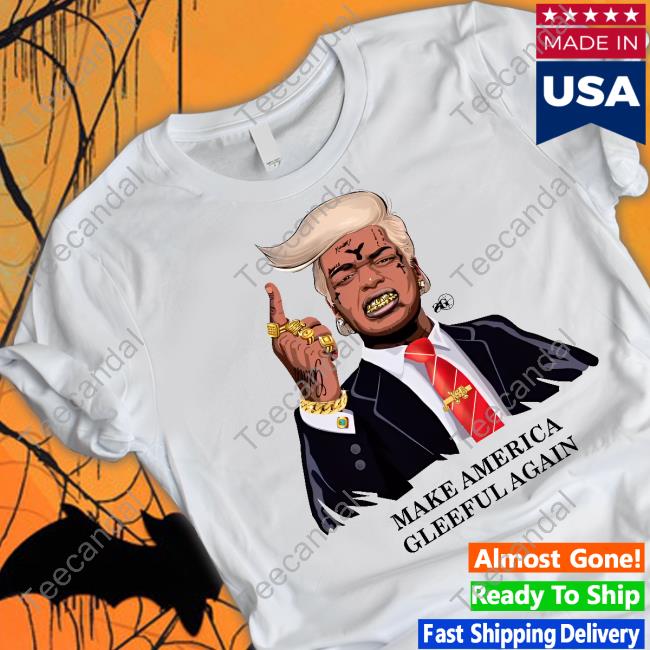 Snipergangapparel Make America Gleeful Again Long Sleeve Tee Shirt