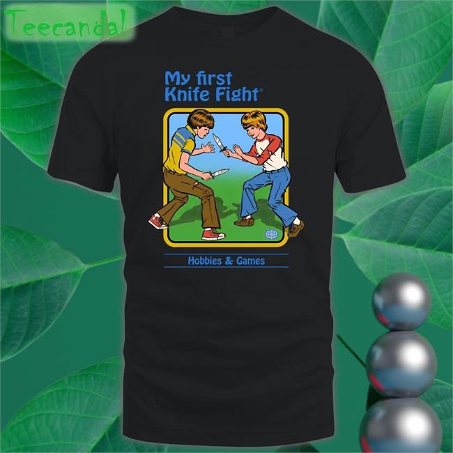 Funny My First Night Fight Hobbies And Games Shirt
