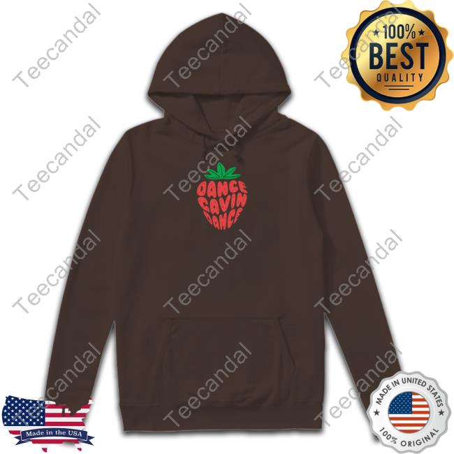 Dance Gavin Dance Merch Strawberry Text Dance Gavin Dance T Shirt