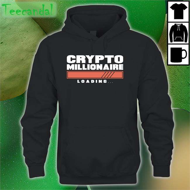 Michael Branch Wearing Crypto Millionaire Loading T Shirts