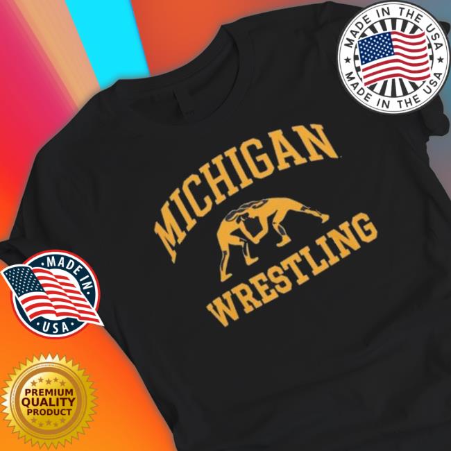 Michigan Wolverines Champion Wrestling Icon Sweatshirts