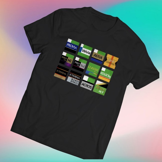Fujifilm Merch Store 20 Years Of Film Simulations Youth T Shirt