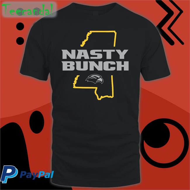 Southern Mississippi Golden Eagles Nasty Bunch Tee Shirts