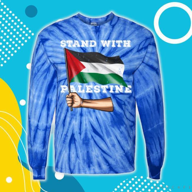 Free Palestine Gaza Flag Arabic Freedom Distressed Vintage Great Gift Tie-Dye Shirts