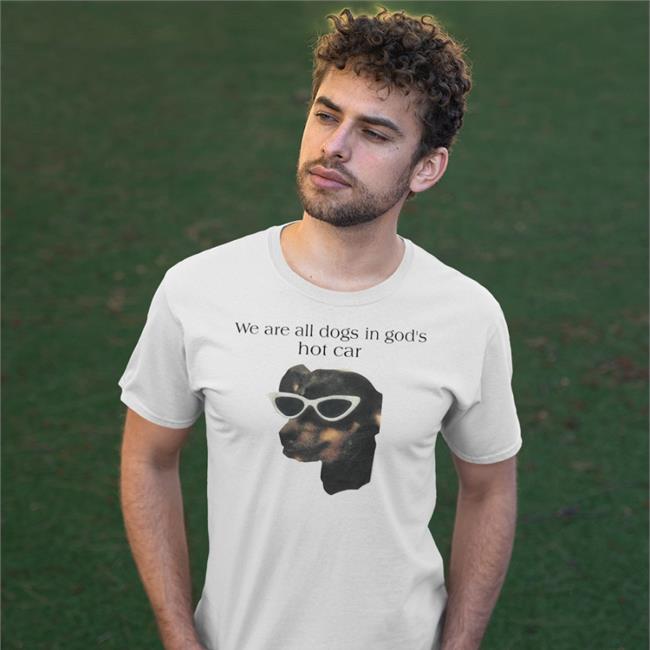 Good Shirts We Are All Dogs In God's Hot Car Shirts
