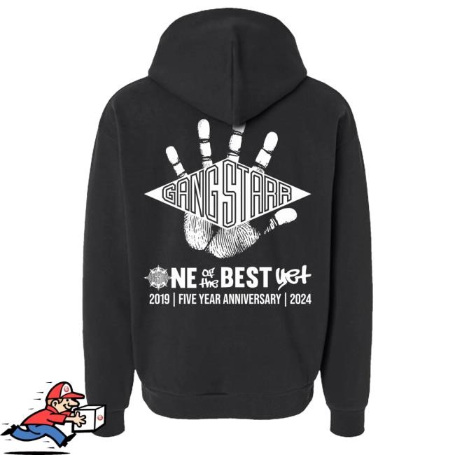 Original Gang Starr Merch Ootby Fifth Anniversary Hoodie #2 - Limited Edition Presale Funny Shirt