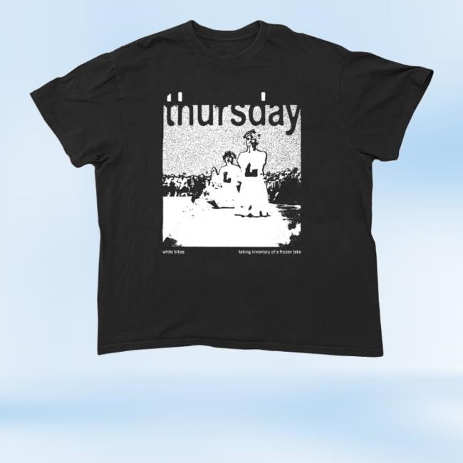 Thursday Merch T.I.O.A.F.L / W.B. Negative Space Black Hooded Sweatshirt