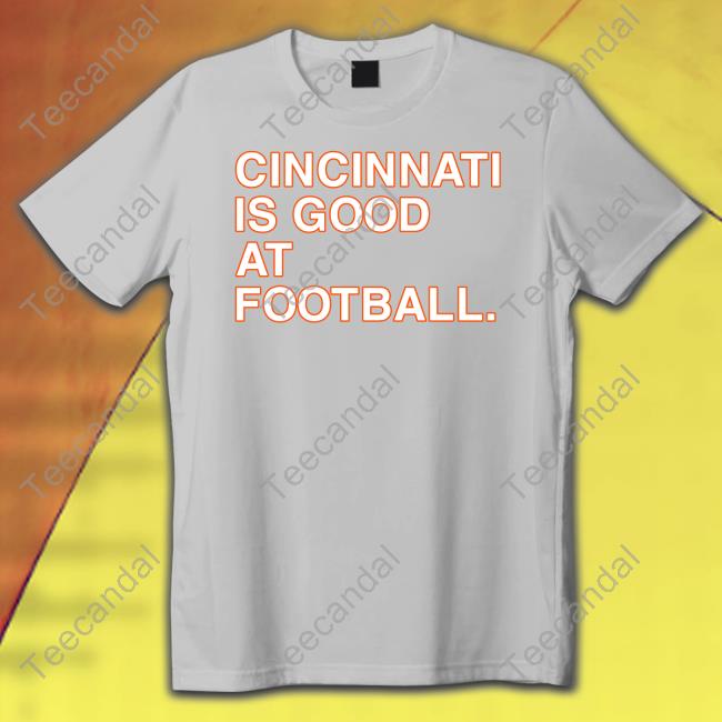 Buffalo Wild Wings Jason Kelce Cincinnati Is Good At Football Sweatshirt