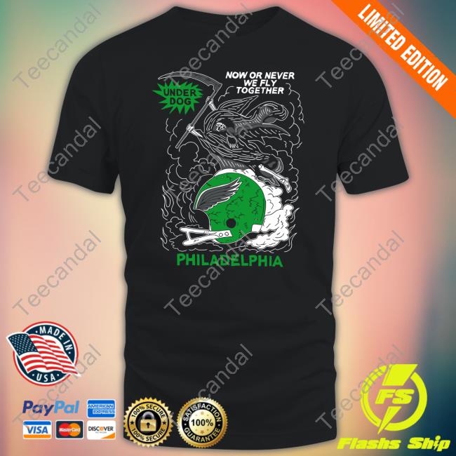 Heavyslime X Under Dog Now Or Never We Fly Together Tee Shirt