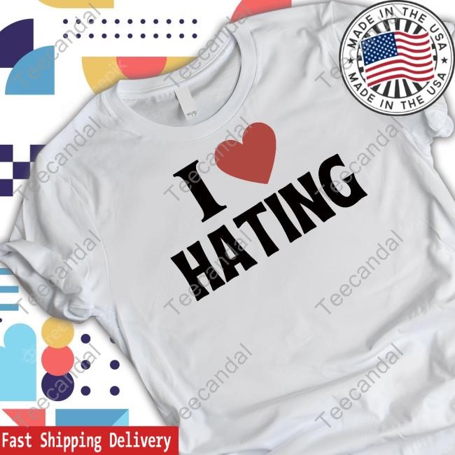 I Love Hating Heart Sweatshirt