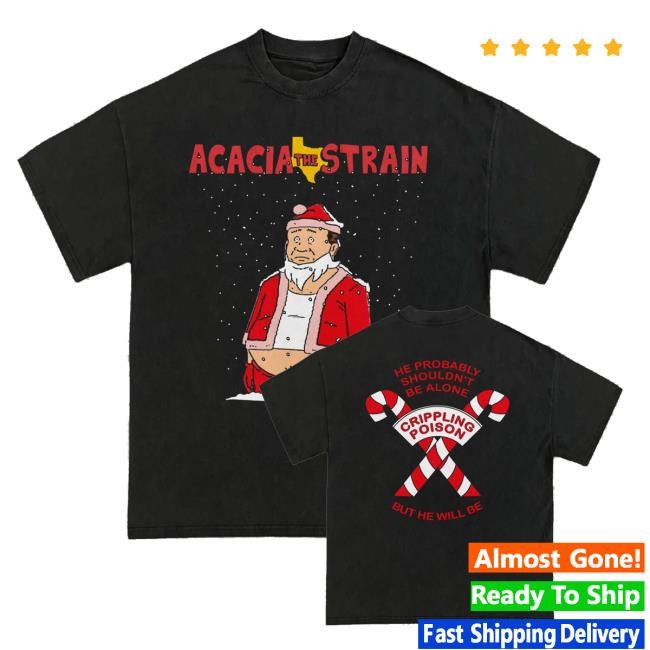 The Acacia Strain Store Merch Crippling Poison Shirt (Comfort Colors) Hooded Sweatshirt