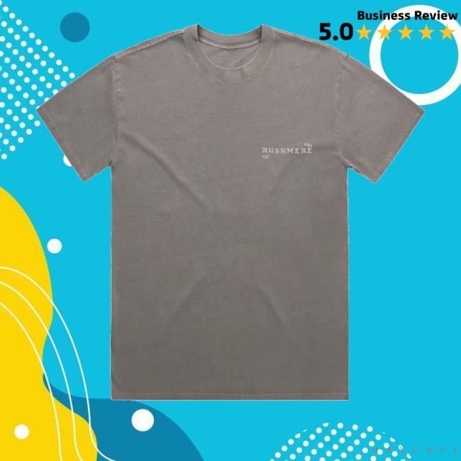 Mumford & Sons Rushmere Dark Grey Stamp Print Tee Mumford & Sons Merch Store Dark Grey Stamp Print