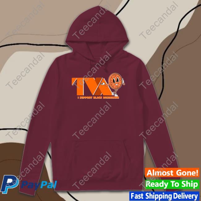 Tva I Support Black Businesses Hoodie Tva I Support Black Businesses Long Sleeve Tee Shirt