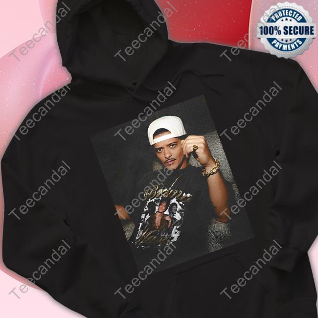 Bruno Mars Photo On Hoodie Sweatshirt