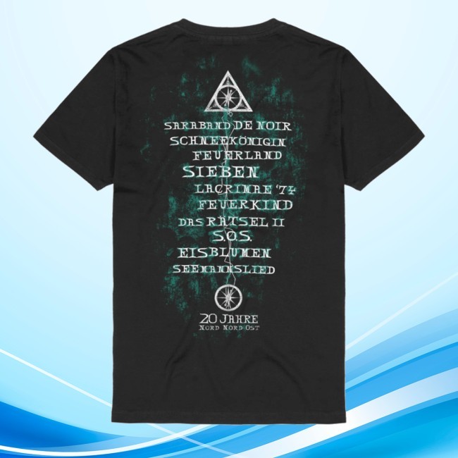 Bravado Merch Store Subway To Sally 20 Jahre Nord Nord Ost Tee Shirt