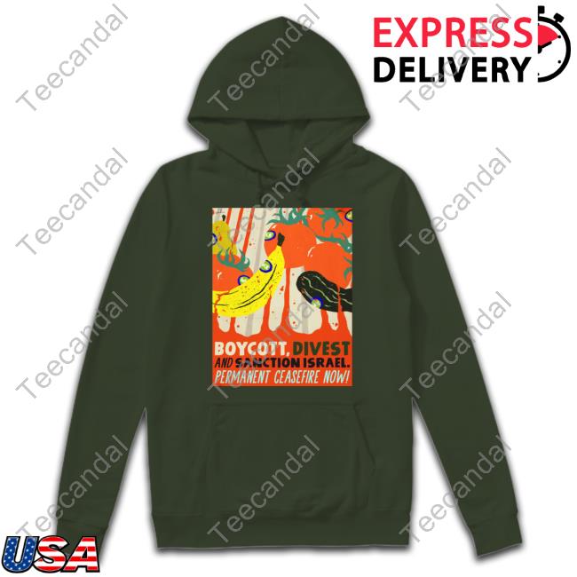 Nordacious Boycott Divest And Sanction Israel Permanent Ceasefire Now T-Shirts