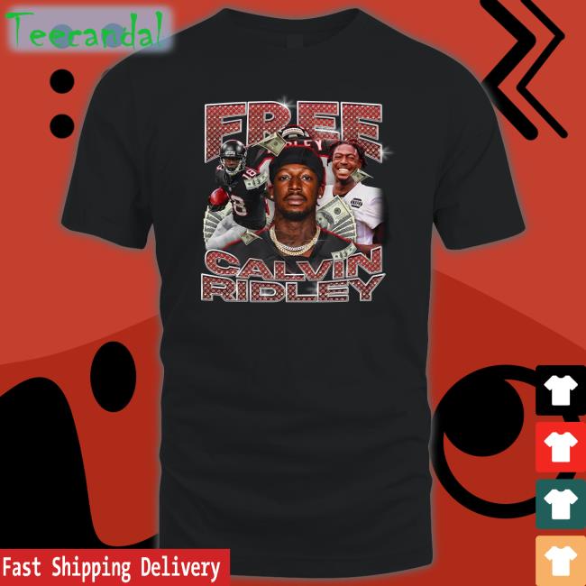 Falcons Rb Free Calvin Ridley Hoodied Sweatshirt