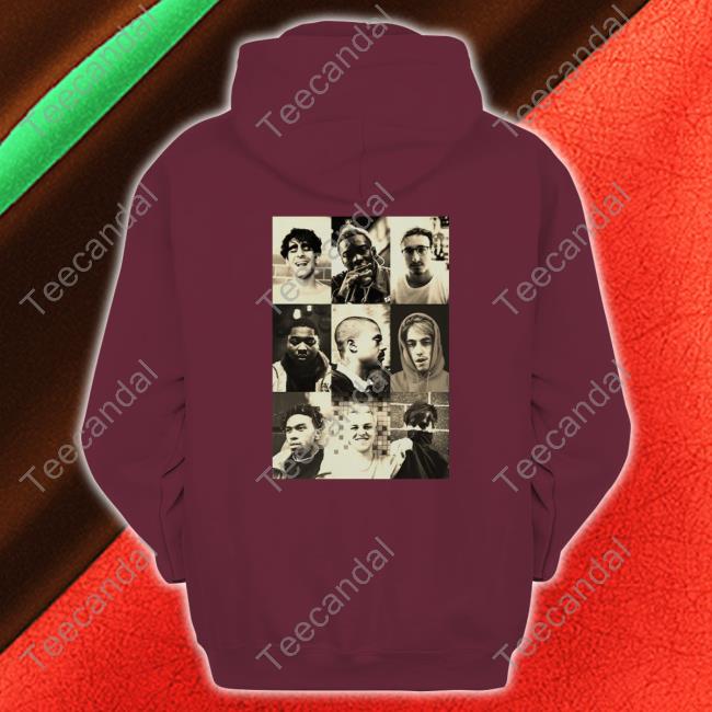 Brockhampton Bh Portrait Tee Brockhampton Bh Portrait Hoodie