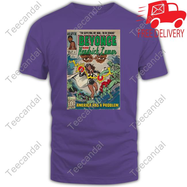 Beyonce America Has A Problem Kendrick Lamar Hooded Sweatshirt