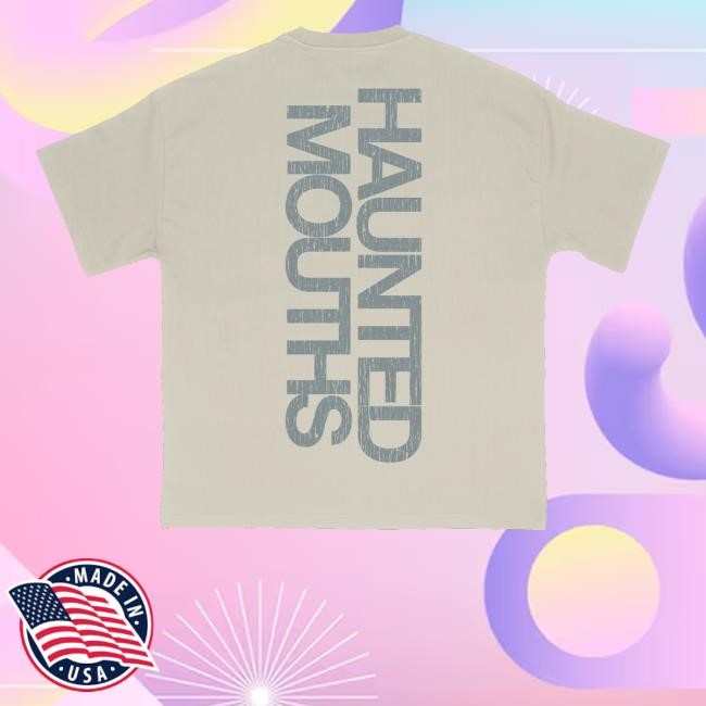 Haunted Mouths Peace Ivory A Collection Of Greetings T-Shirt Rise Records Merch Store Haunted Mouths Peace Ivory