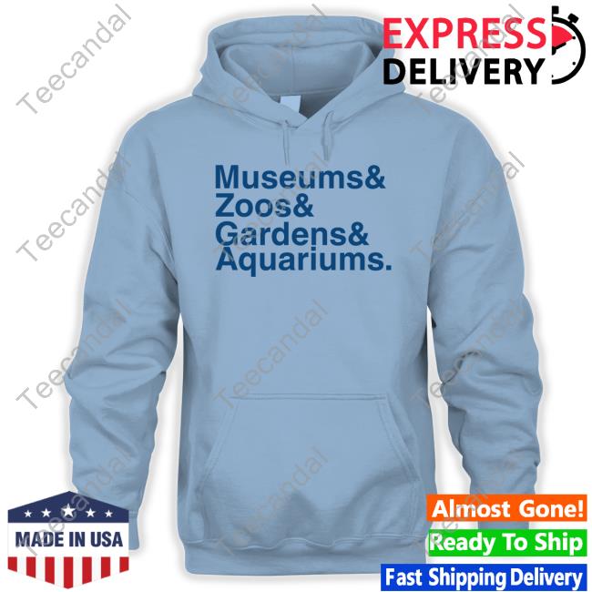 Dustin Growick Museums & Zoo & Gardens & Aquariums Hoodie Sweatshirt