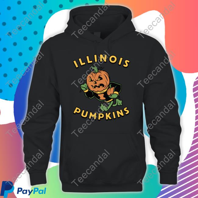 Harebraineddesign Illinois Pumpkins Mascot Classic Shirt