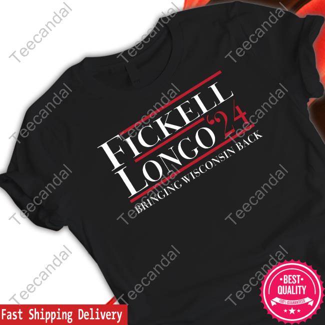 Fickell Longo 24 Bringing Wisconsin Back Tee Shirt