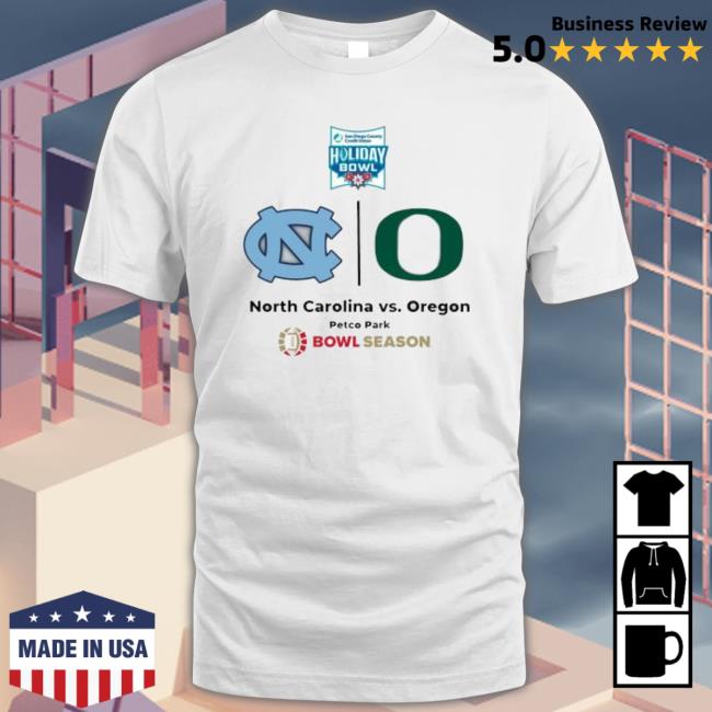 San Diego County Credit Union Holiday Bowl North Carolina Vs Oregon Petco Park Sweatshirts