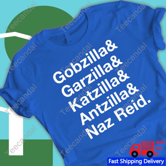 Jakes Graphs Gobzilla & Garzilla & Katzilla & Antzilla & Naz Reid T Shirt