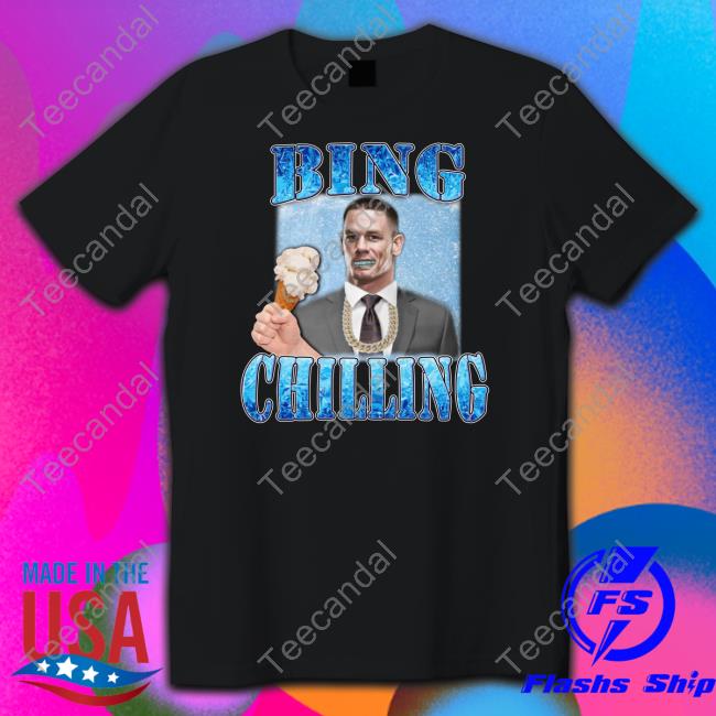 Hardshirts Bing Chilling John Cena Shirt