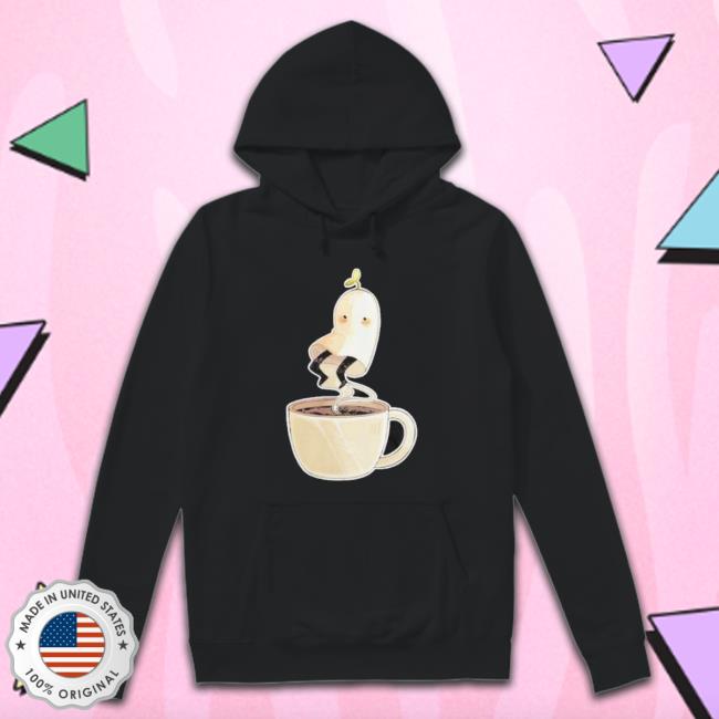 Olivesleepy Cup Of Ghost T-Shirt