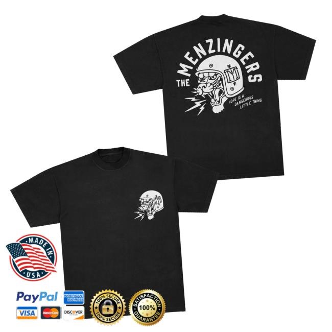 Trending The Menzingers Merch Store Helmet Tiger T-Shirt