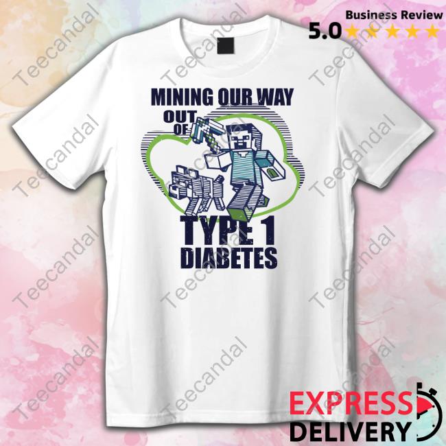 Blursedimages Mining Our Way Out Of Type 1 Diabetes Long Sleeve T Shirt Notracistracing