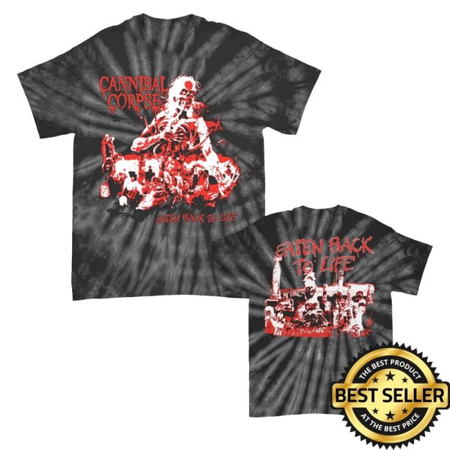 Cannibal Corpse Eaten Back To Life Tie Dye Tee