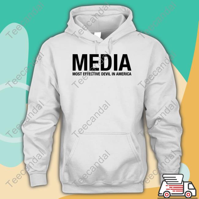 Robert W Malone, Md Wearing Media Most Effective Devil In America T-Shirt