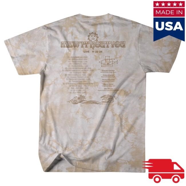 Official Mewithoutyou Merch Store Live One Hoodie