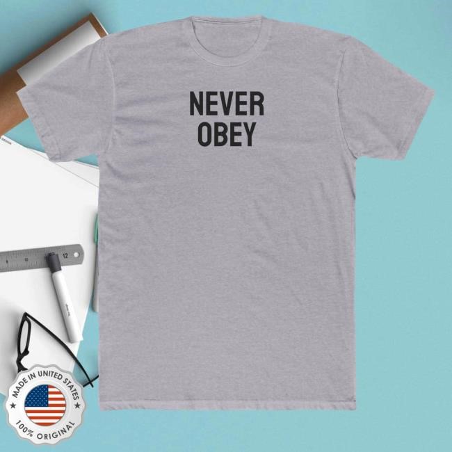 Never Obey Hoodie Sweatshirt