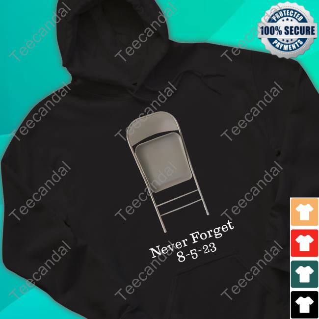 Montgomery Alabama High Chair Never Forget 8-5-23 New Shirt