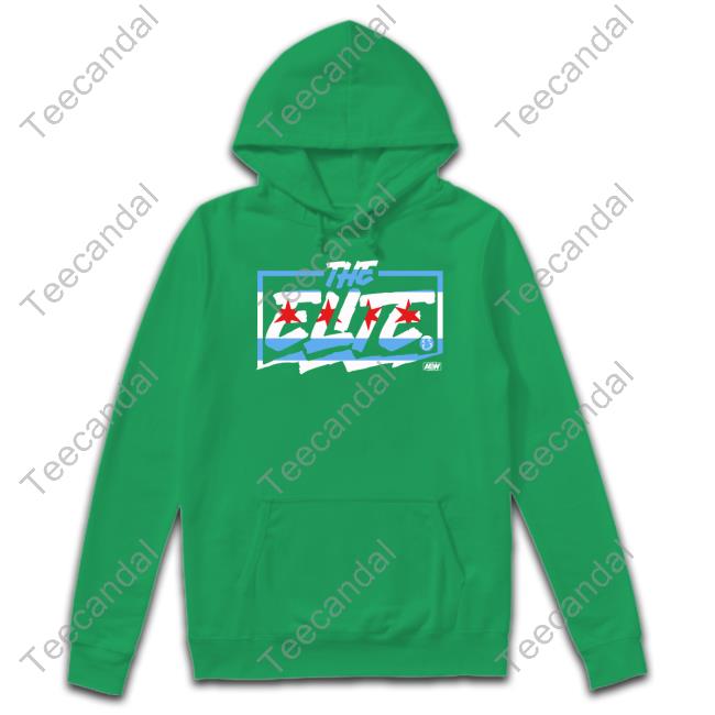 The Elite Chicago Flag Aew T Shirt